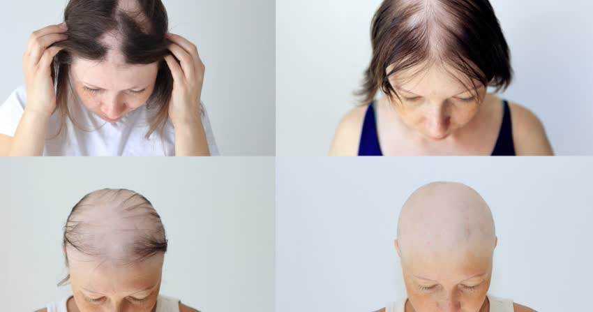 Stadi alopecia areata