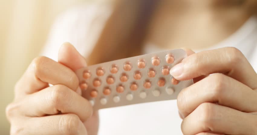 close up blister pillola anticoncezionale