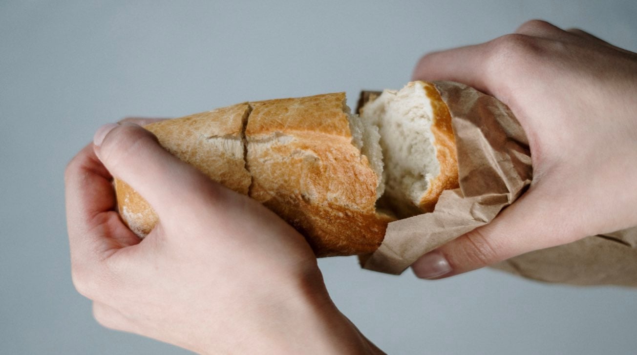 pane, cibo ricco di glutine e problematico per i celiaci