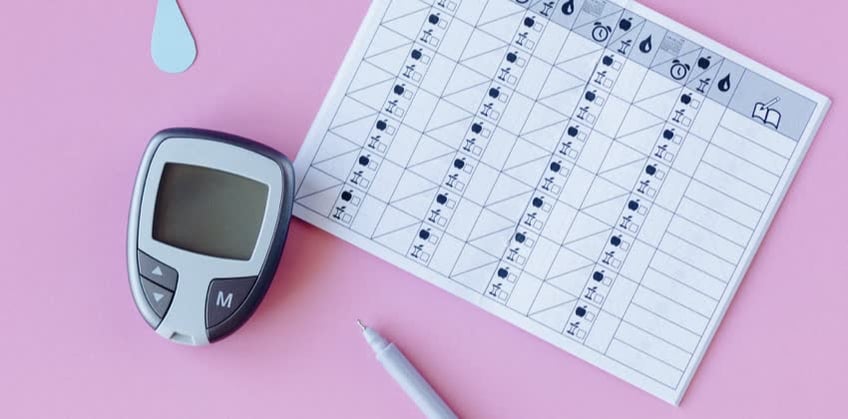 Una tabella per la misurazione della glicemia, uno strumento utile a tenere traccia di ora e giorno di rilevazione con relativo indice di glicemia presente nel sangue